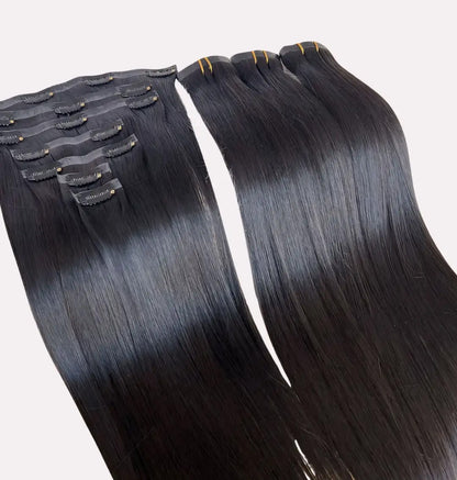 Raw Virgin Seamless Clips-ins